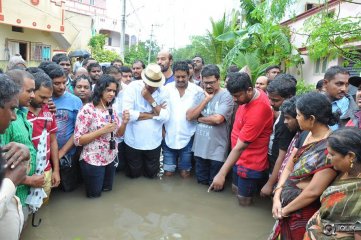 Maa Association Flood Relief program At Allwyn Colony